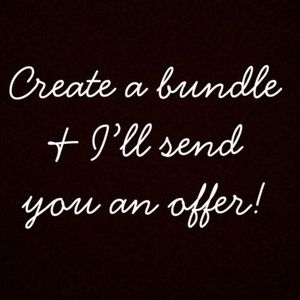 Create a bundle & I’ll send an offer!